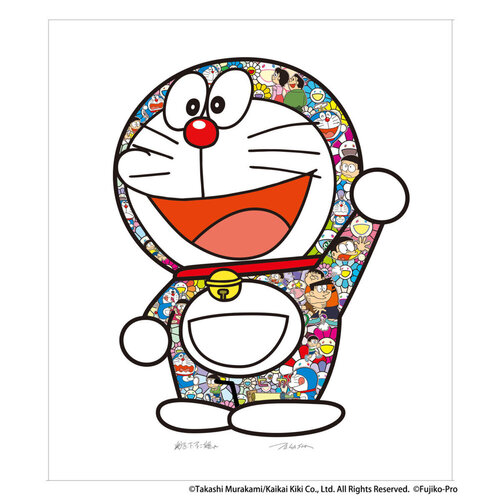 Doraemon, Thank you (ED 300) van Takashi Murakami, Afdruk te koop op Singulart