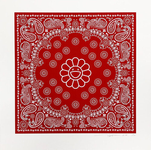 Flower Paisley van Takashi Murakami, Afdruk te koop op Singulart