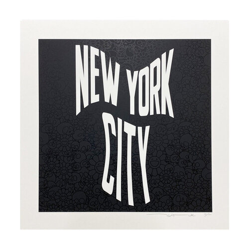 NEW YORK CITY Jet Black Before Dawn van Takashi Murakami, Afdruk te koop op Singulart