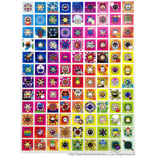 108 Bonnō MURAKAMI.FLOWERS van Takashi Murakami, Afdruk te koop op Singulart