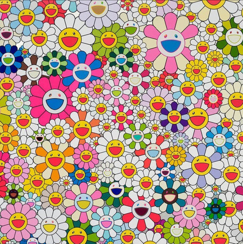 Maiden in the Yellow Straw Hat van Takashi Murakami, Afdruk te koop op Singulart