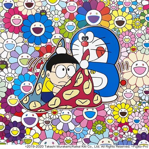 Time Warp Scarf van Takashi Murakami, Afdruk te koop op Singulart