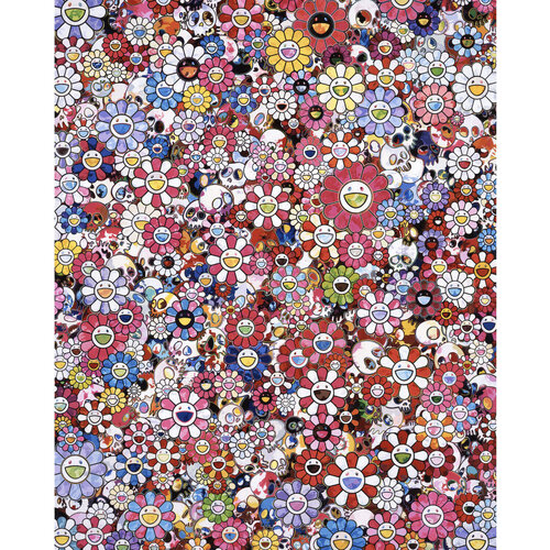 Circus: Embrace Peace and Darkness within Thy Heart van Takashi Murakami, Afdruk te koop op Singulart