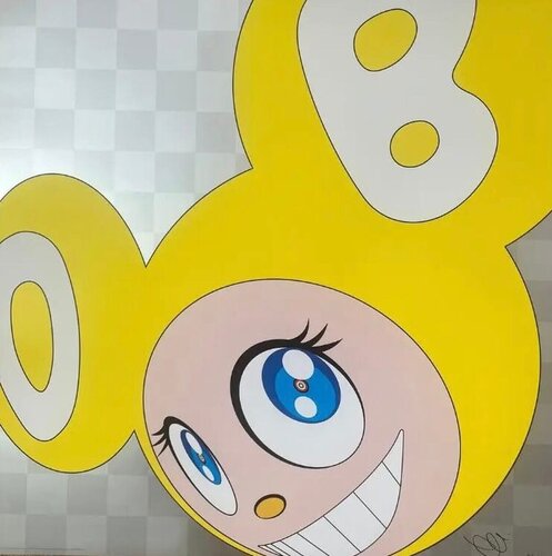 And then and then and then and then and then (Yellow) van Takashi Murakami, Afdruk te koop op Singulart