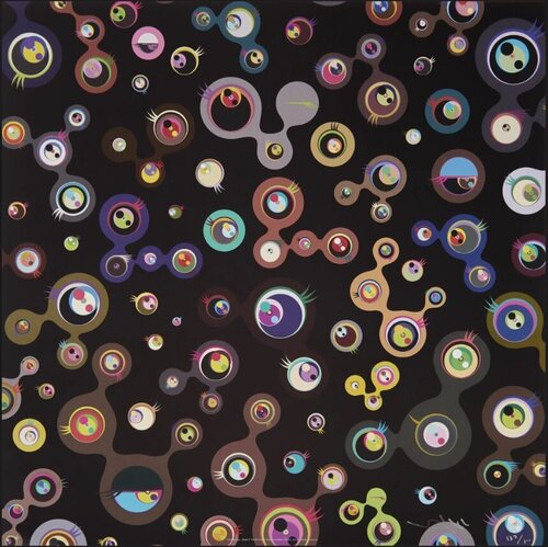 Jellyfish Eyes Black 5 by Takashi Murakami, Print for Sale on Singulart