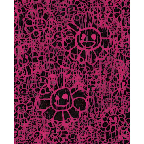 Madsaki Flowers C Pink von Takashi Murakami, Druck kaufen auf Singulart