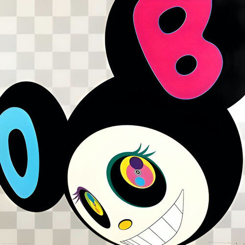And Then (Black) di Takashi Murakami, Stampa in vendita su Singulart