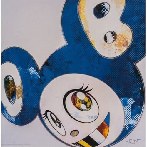 And Then x 6 (Blue: The Polke Method) di Takashi Murakami, Stampa in vendita su Singulart