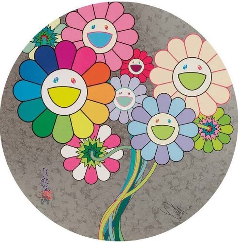 Takashi Murakami Flowers for Algernon van Takashi Murakami, Afdruk te koop op Singulart