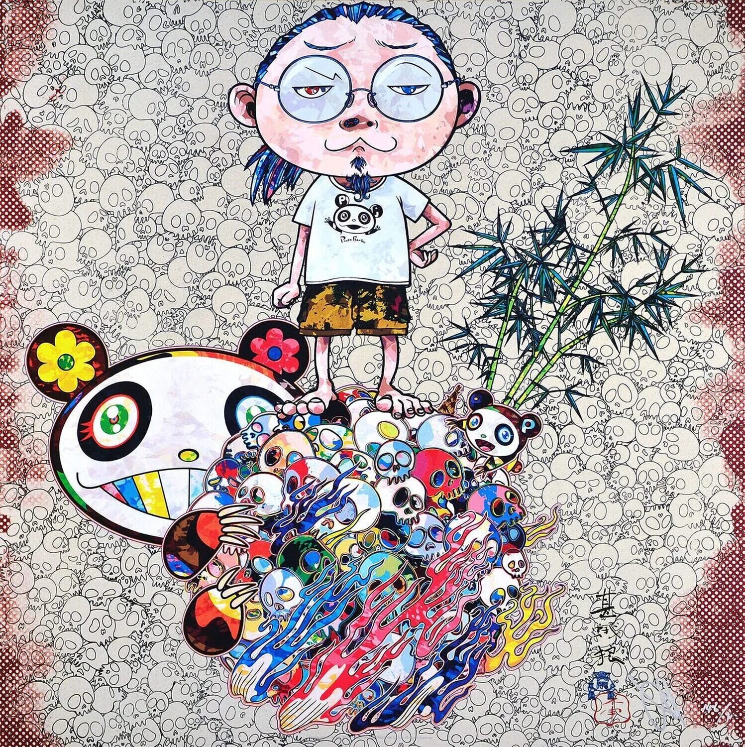 Panda Family And Me Takashi Murakami