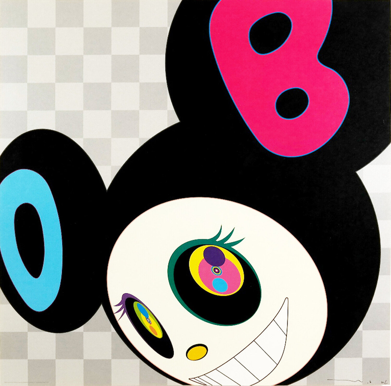 And then black Takashi Murakami