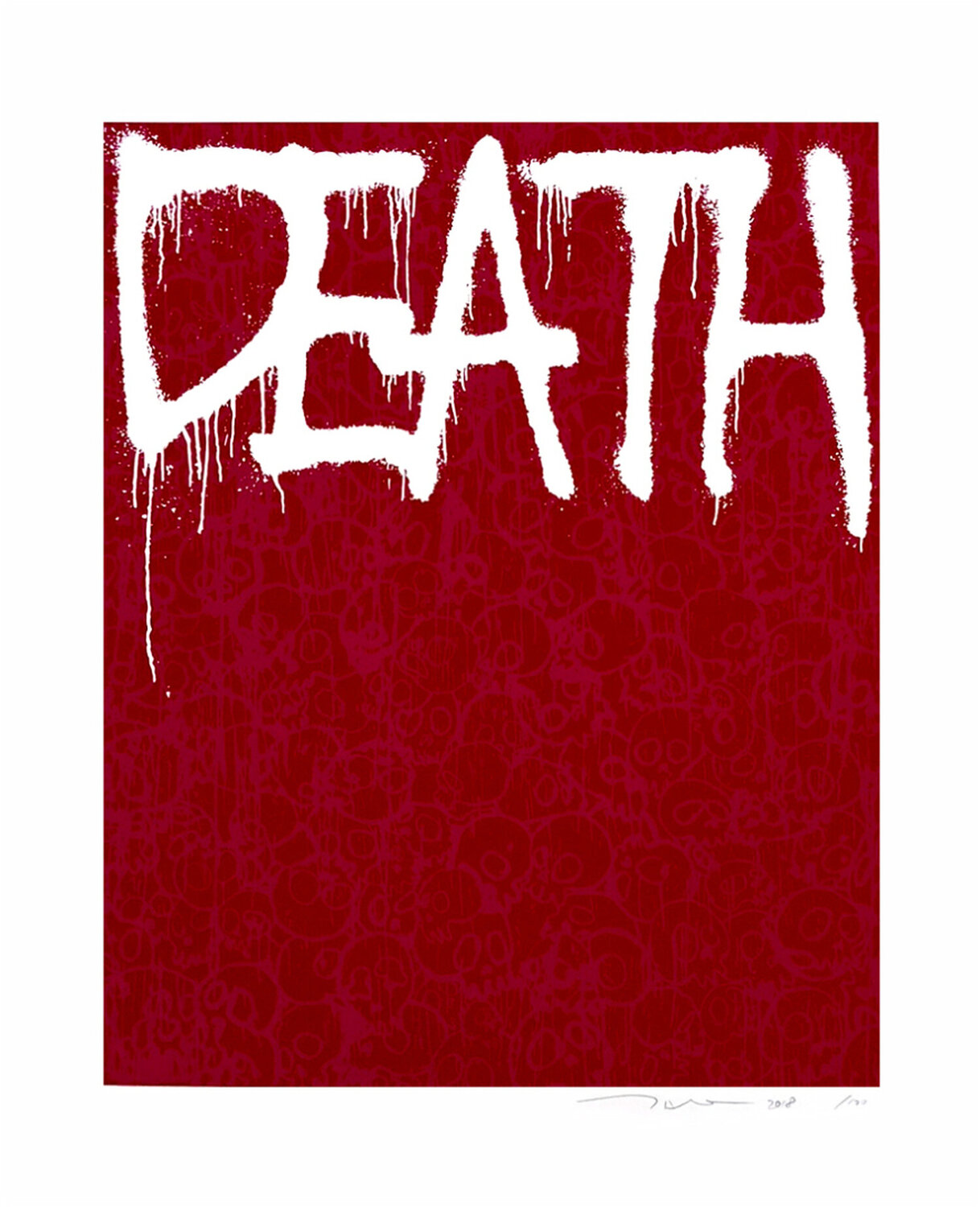 Death (red) Takashi Murakami