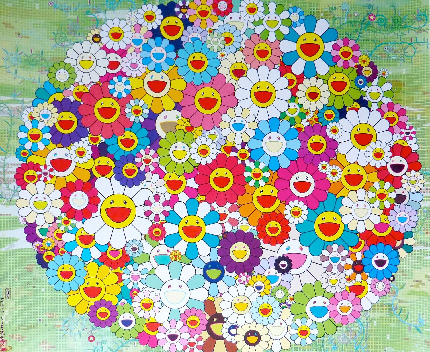 Open Your Hands Wide (Versailles) Takashi Murakami