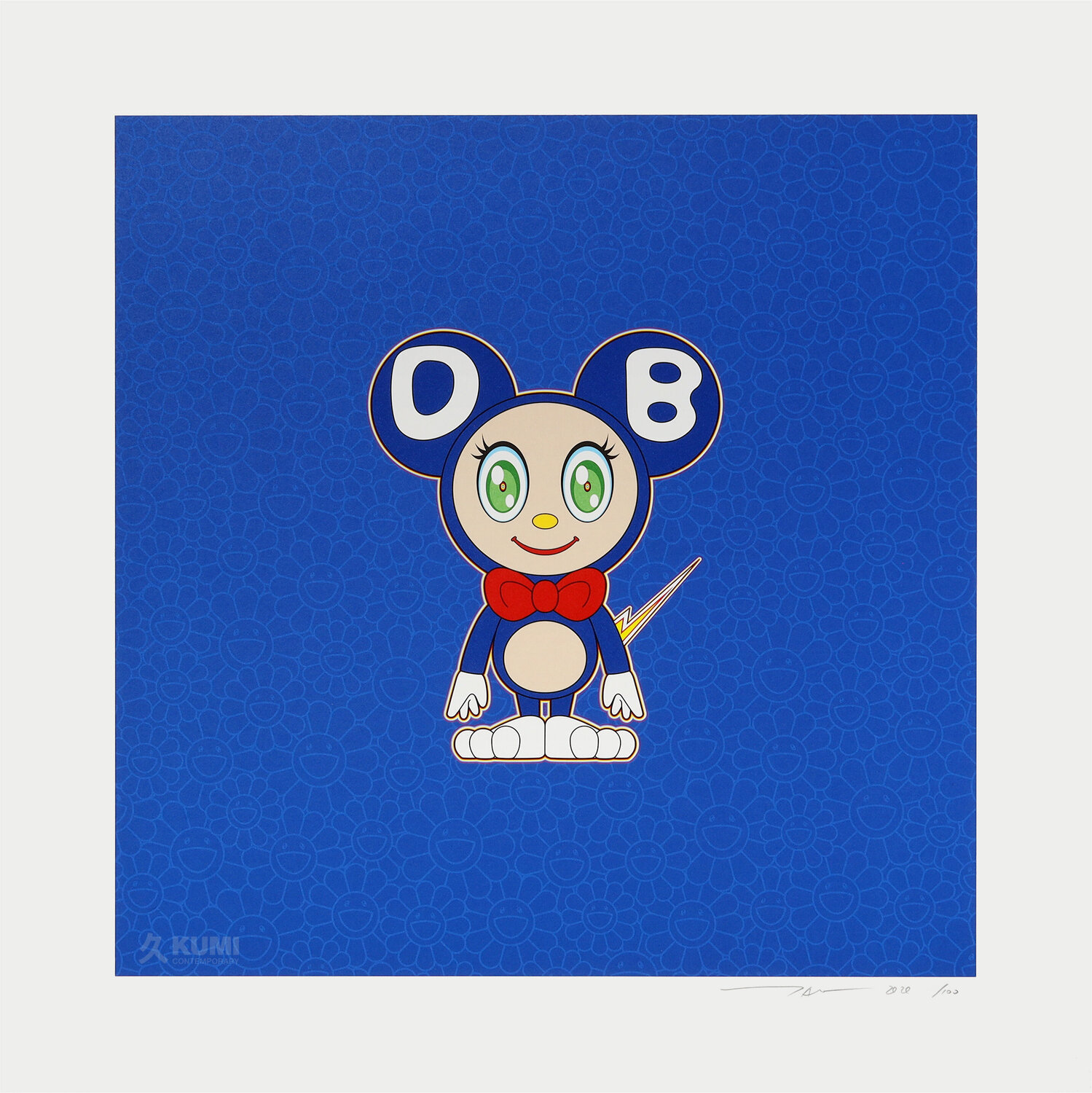 DOB Blue 2020 Takashi Murakami