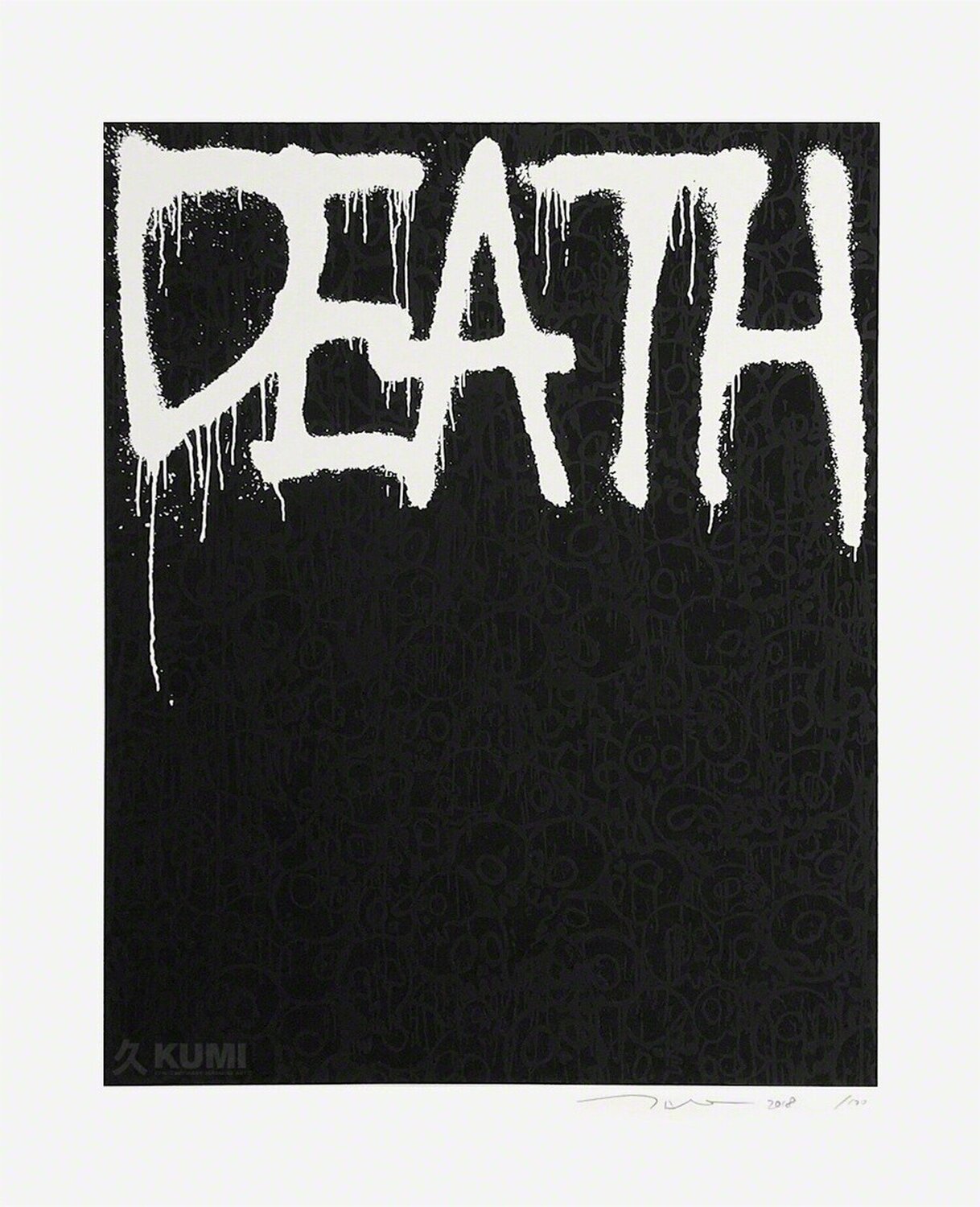 Death Black Takashi Murakami