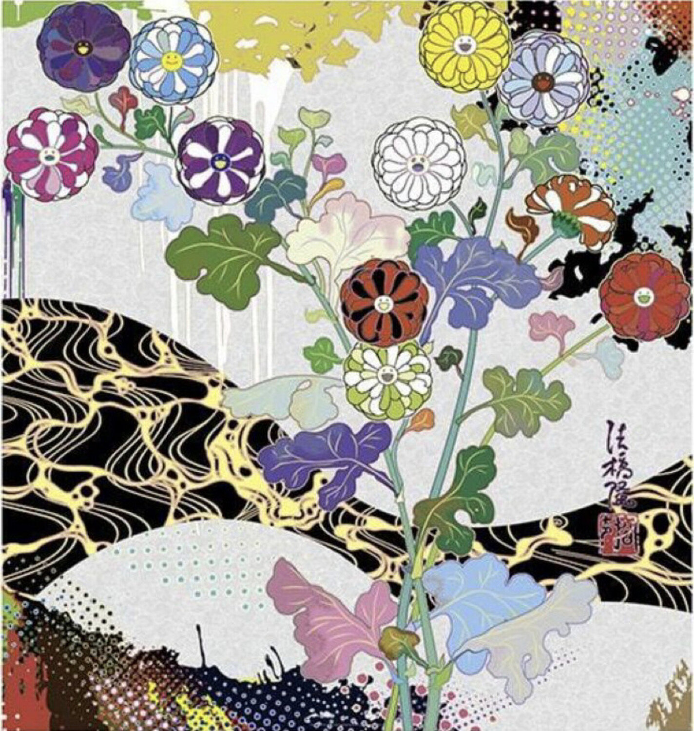 Korin, Pure White Takashi Murakami