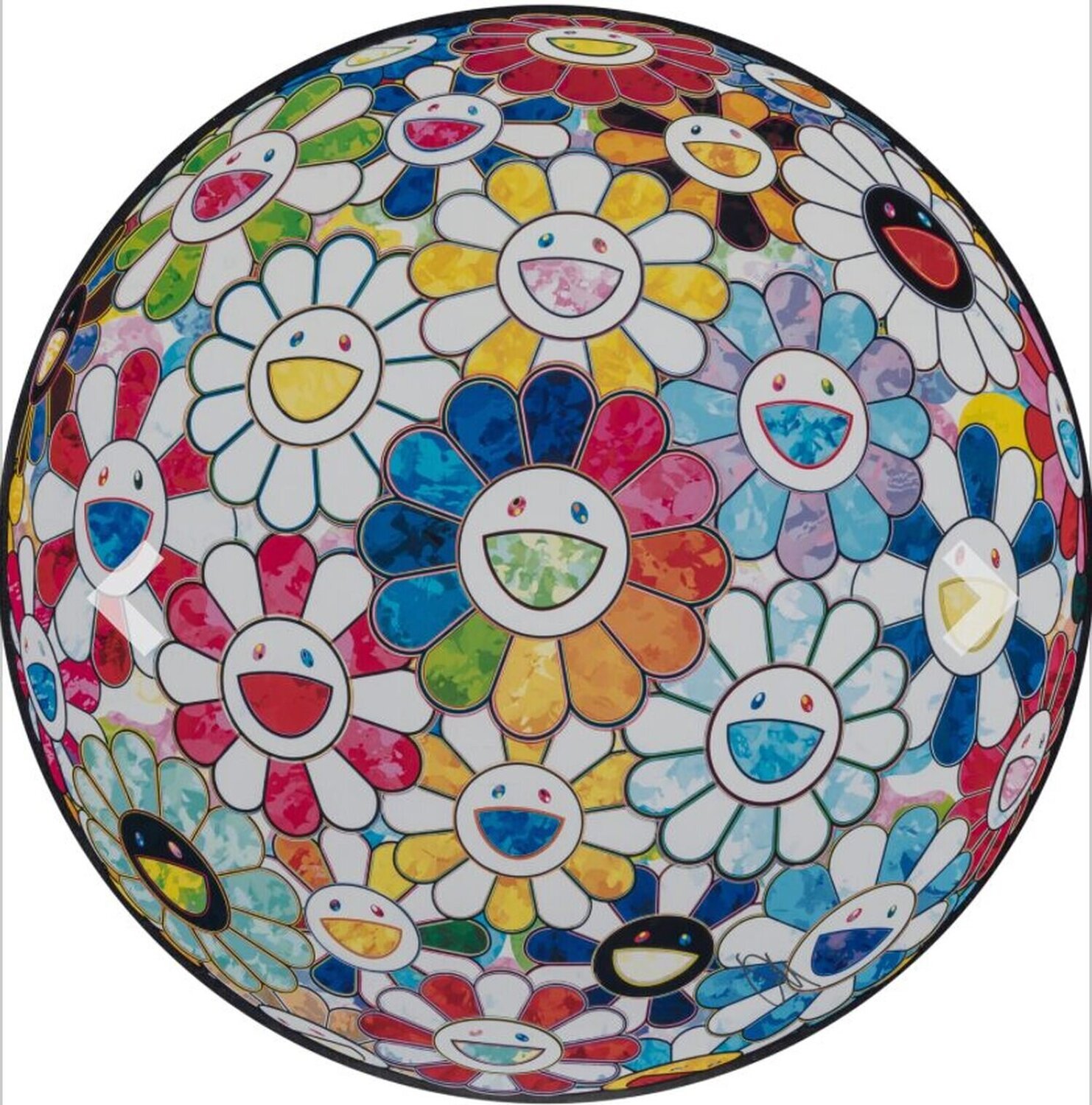 Scenery with Rainbow in the Midst Takashi Murakami