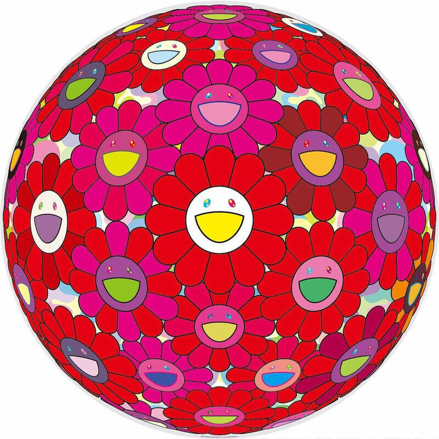 Flowers of grattitude Takashi Murakami
