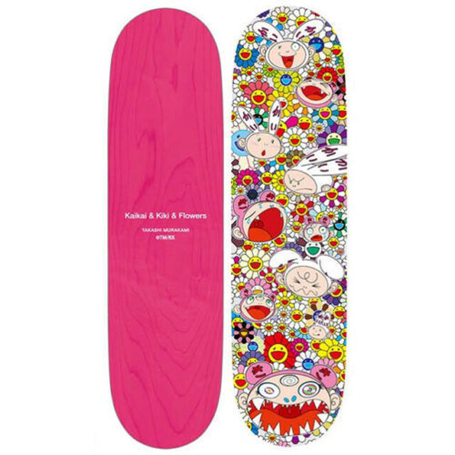Kaikai and Kiki skateboard Takashi Murakami