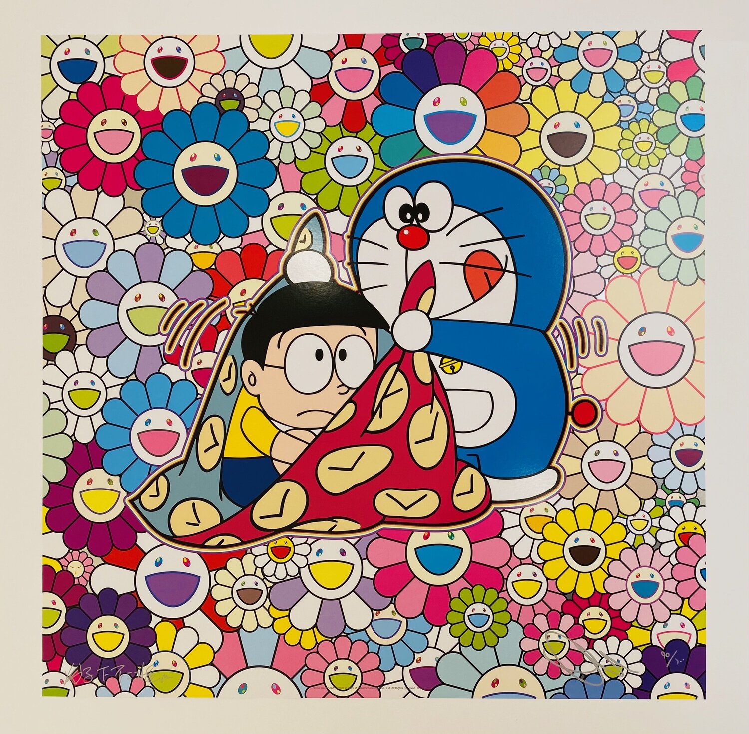 Time Warp Scarf Takashi Murakami