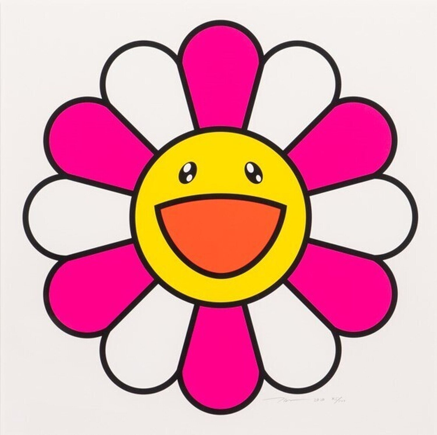 Pinky Chan (Signed and Framed) Takashi Murakami