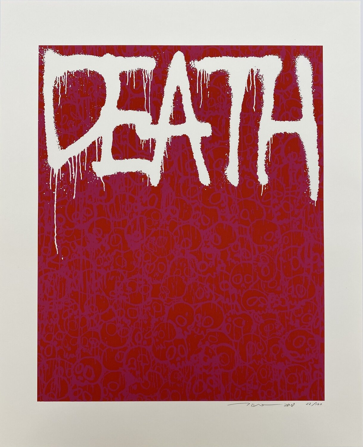Death Pink Takashi Murakami