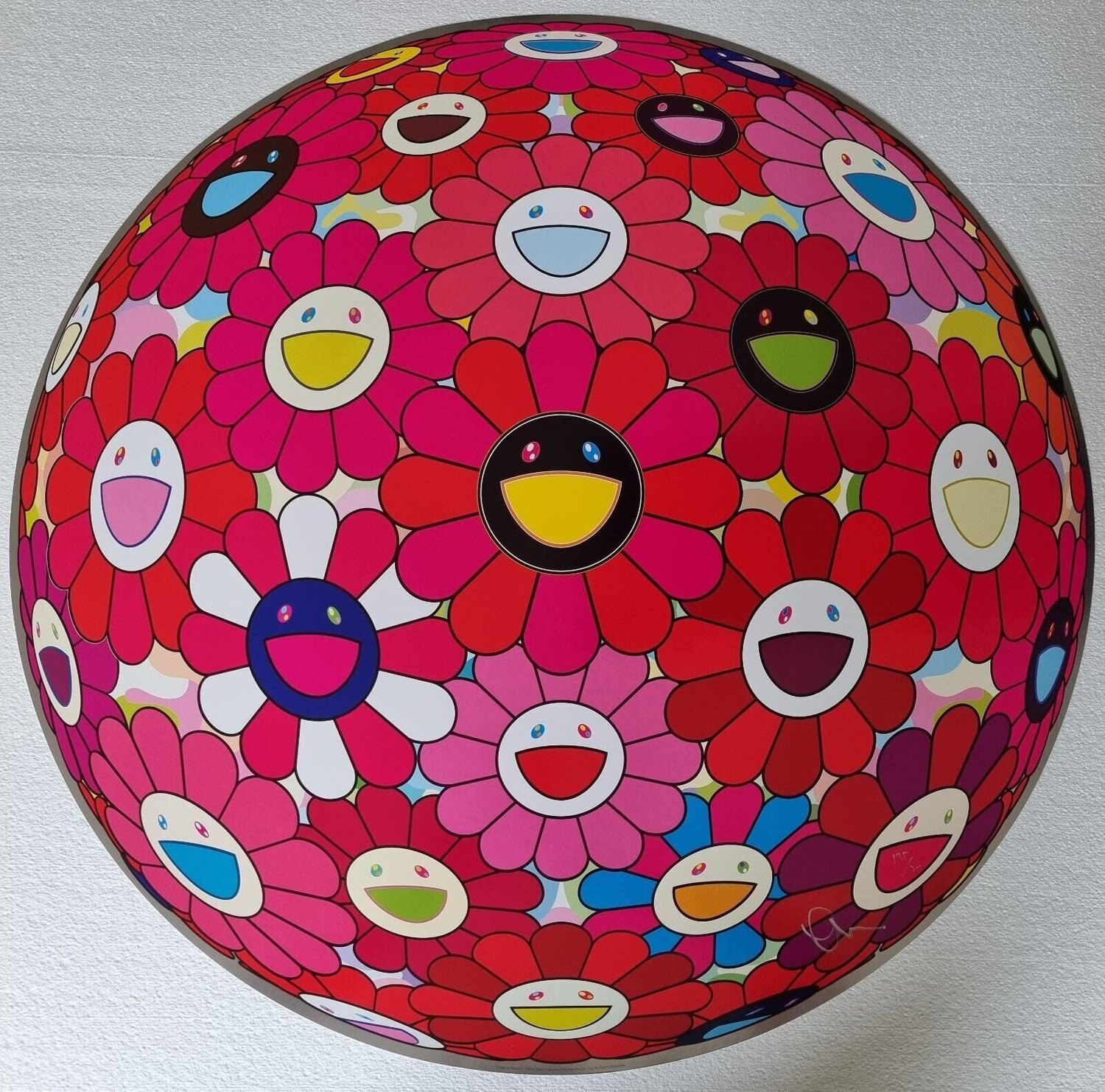 Flower Ball (3D) Letter to Picasso Takashi Murakami Druck zu verkaufen