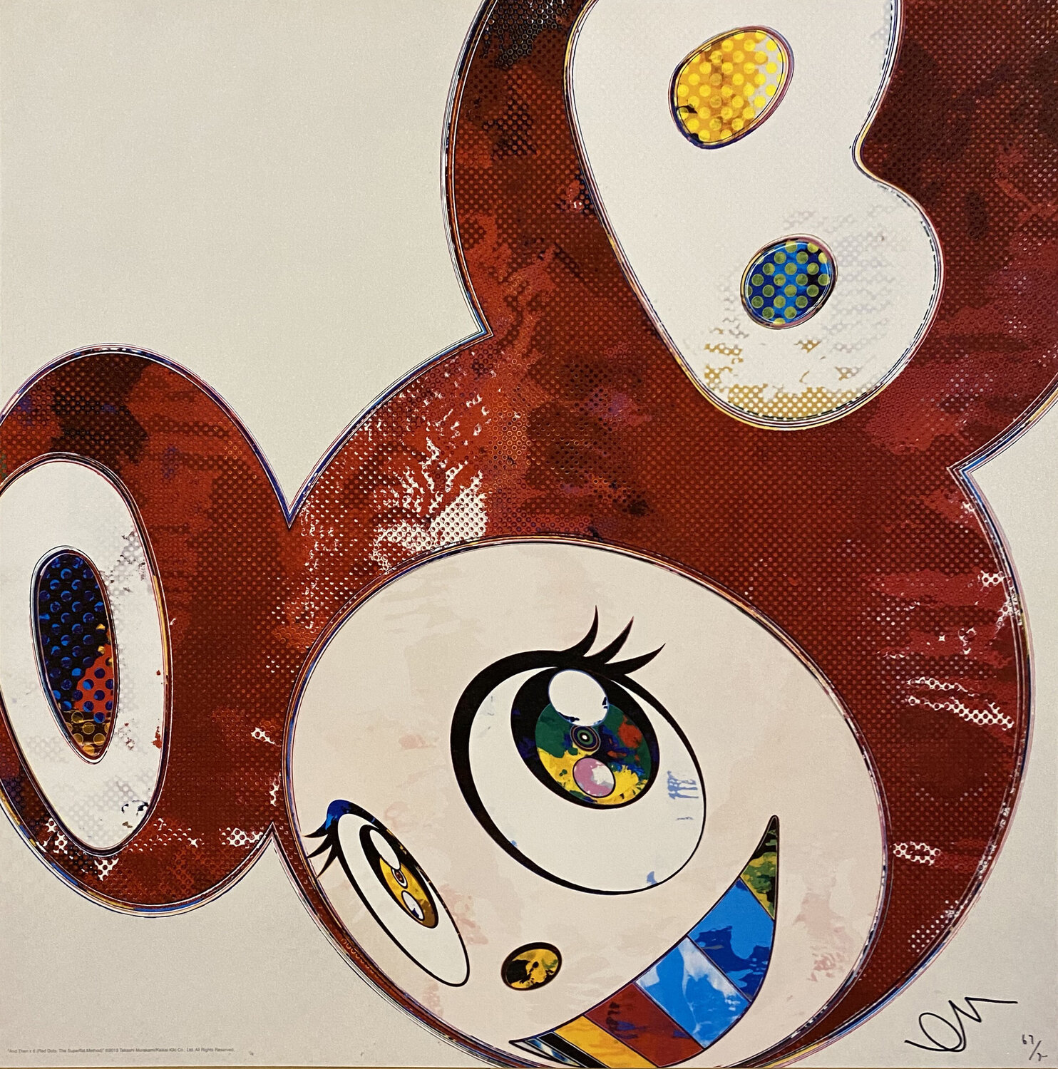 And Then X 6 (Red Dots: The Superflat Method) Takashi Murakami