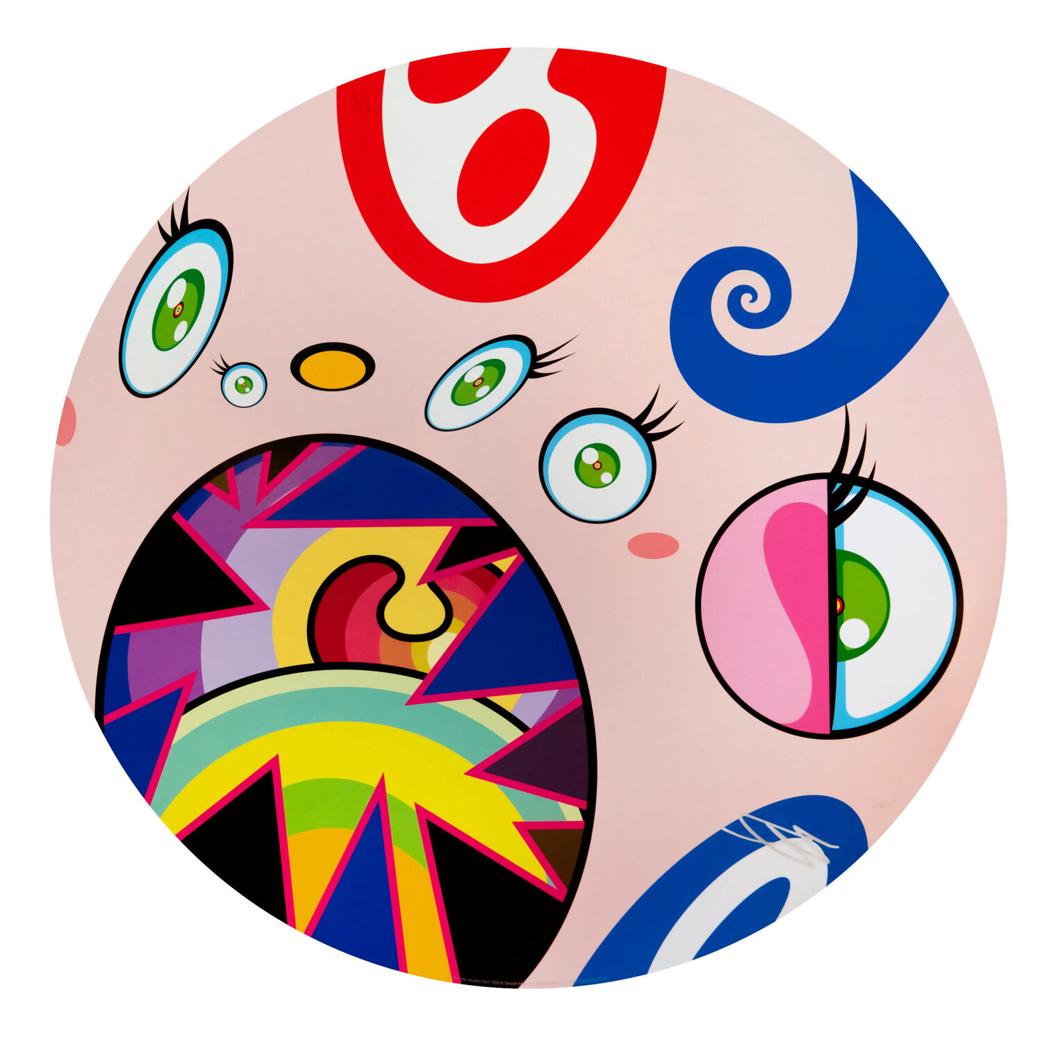 One Plate, from We are the Jocular Clan Takashi Murakami