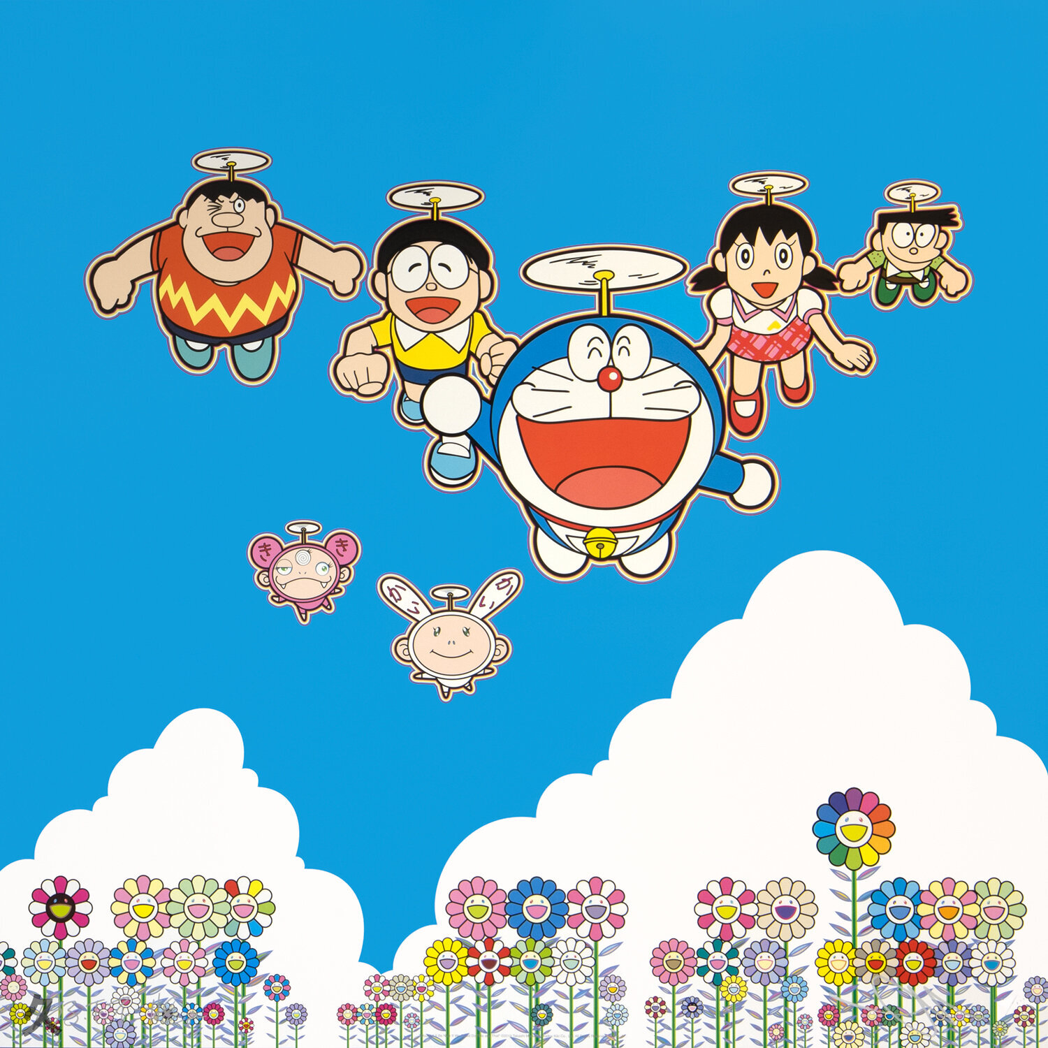 Doraemon: Wouldn’t It Be Nice If We Could Do This and That Takashi Murakami