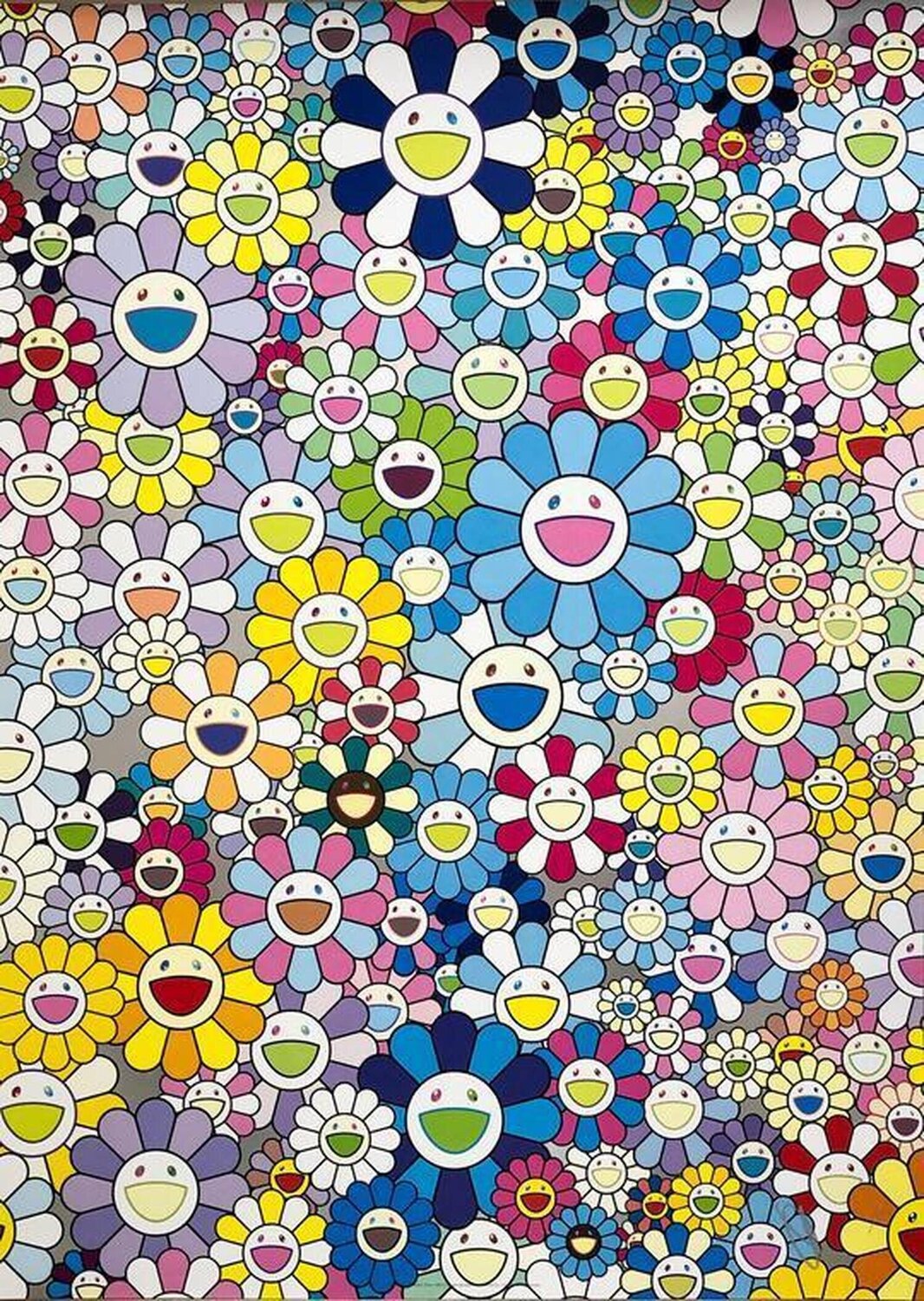 Champagne Supernova: Blue Takashi Murakami