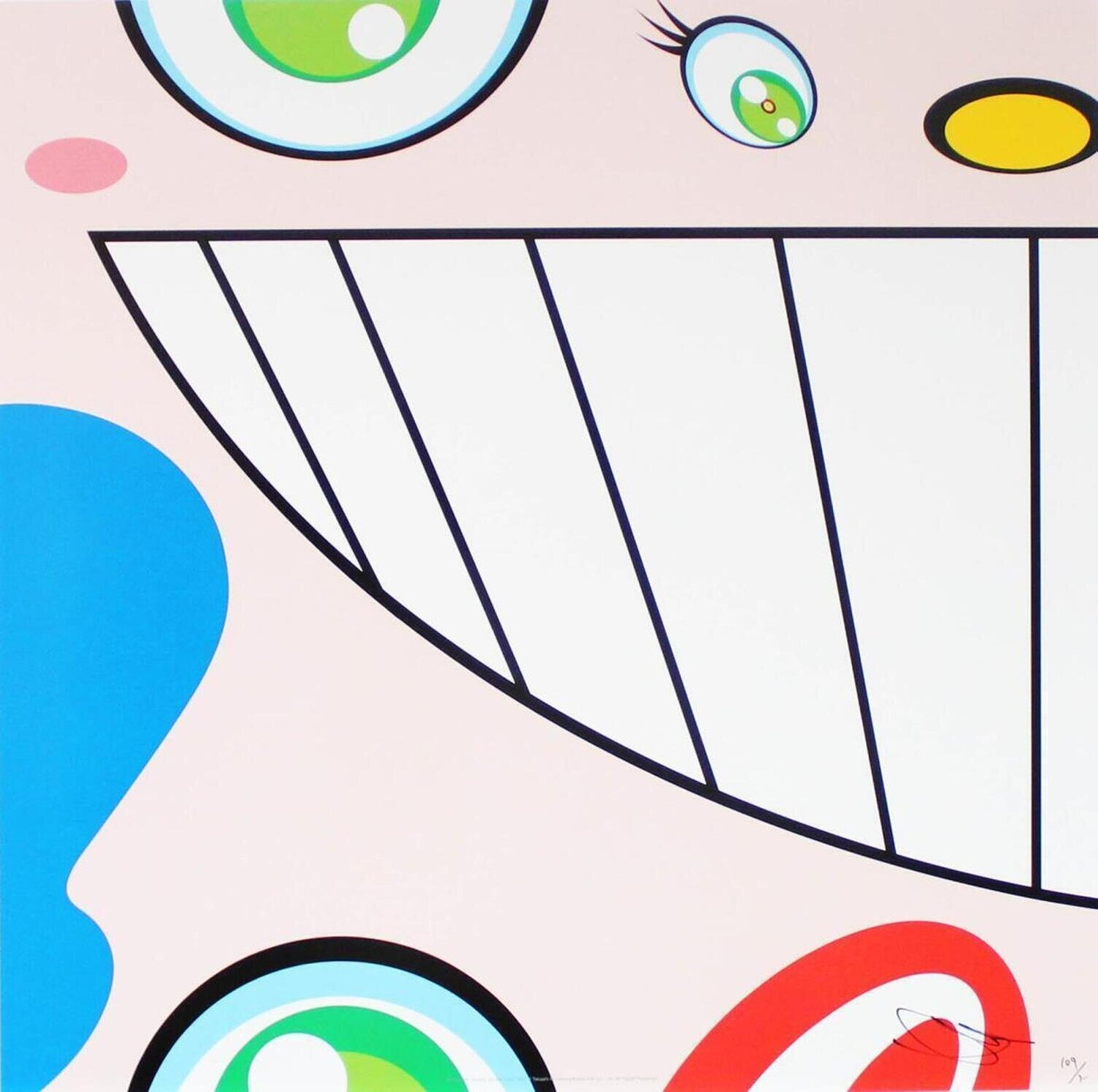 Untitled VII from We Are the Square Jocular Clan Takashi Murakami Druck zu verkaufen