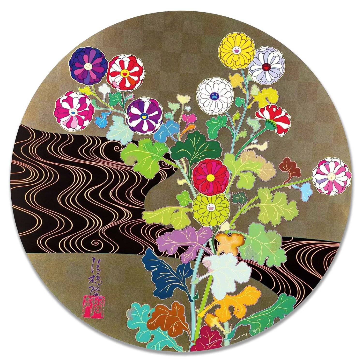 Kansei Korin Gold Takashi Murakami