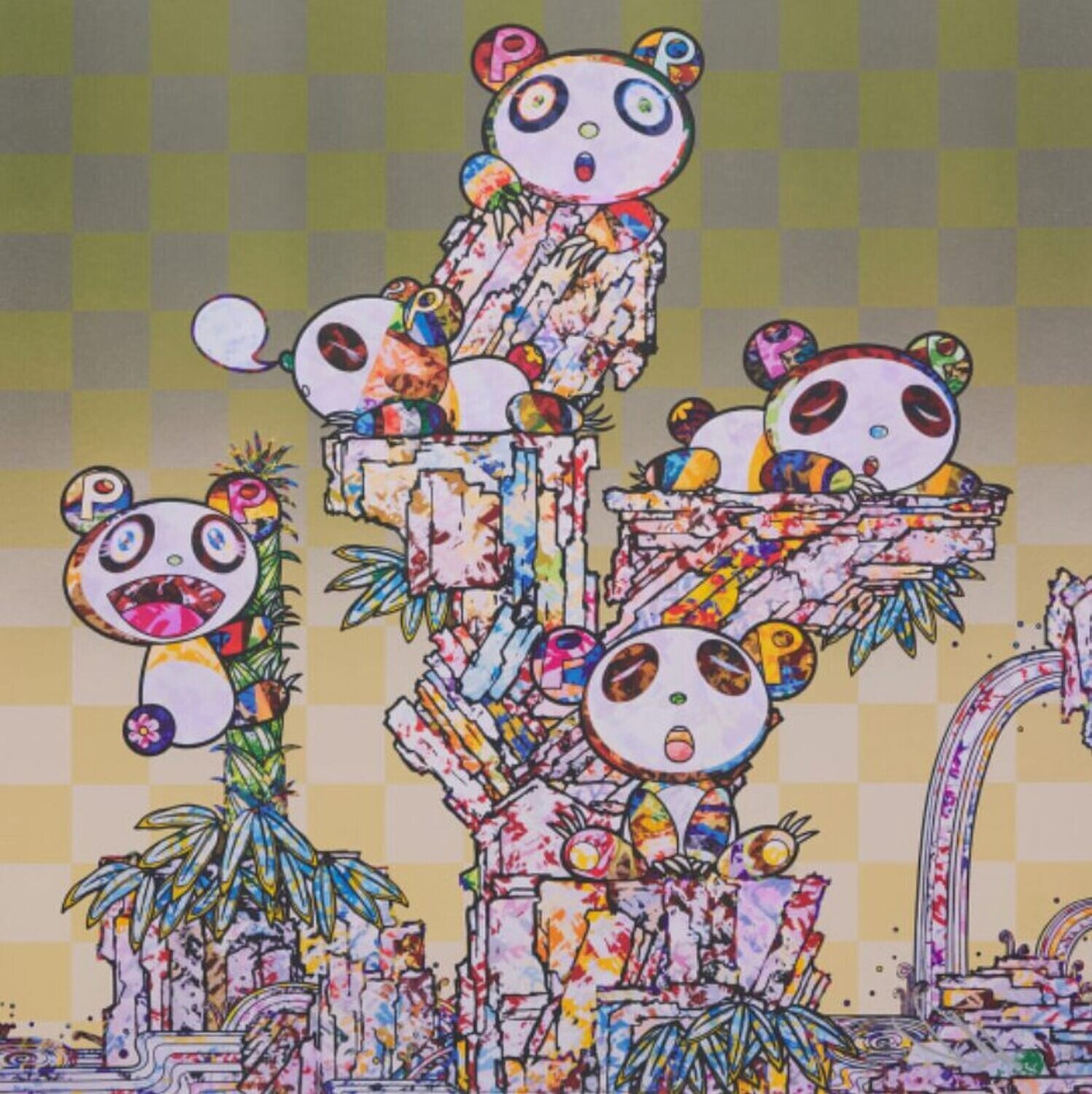 Panda Cubs 2 Takashi Murakami