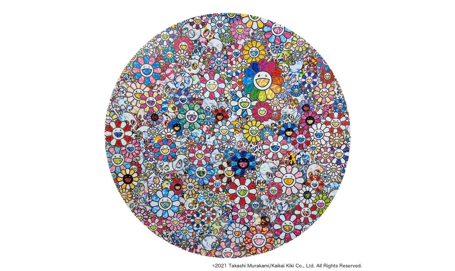 Paradise in a flower field Takashi Murakami