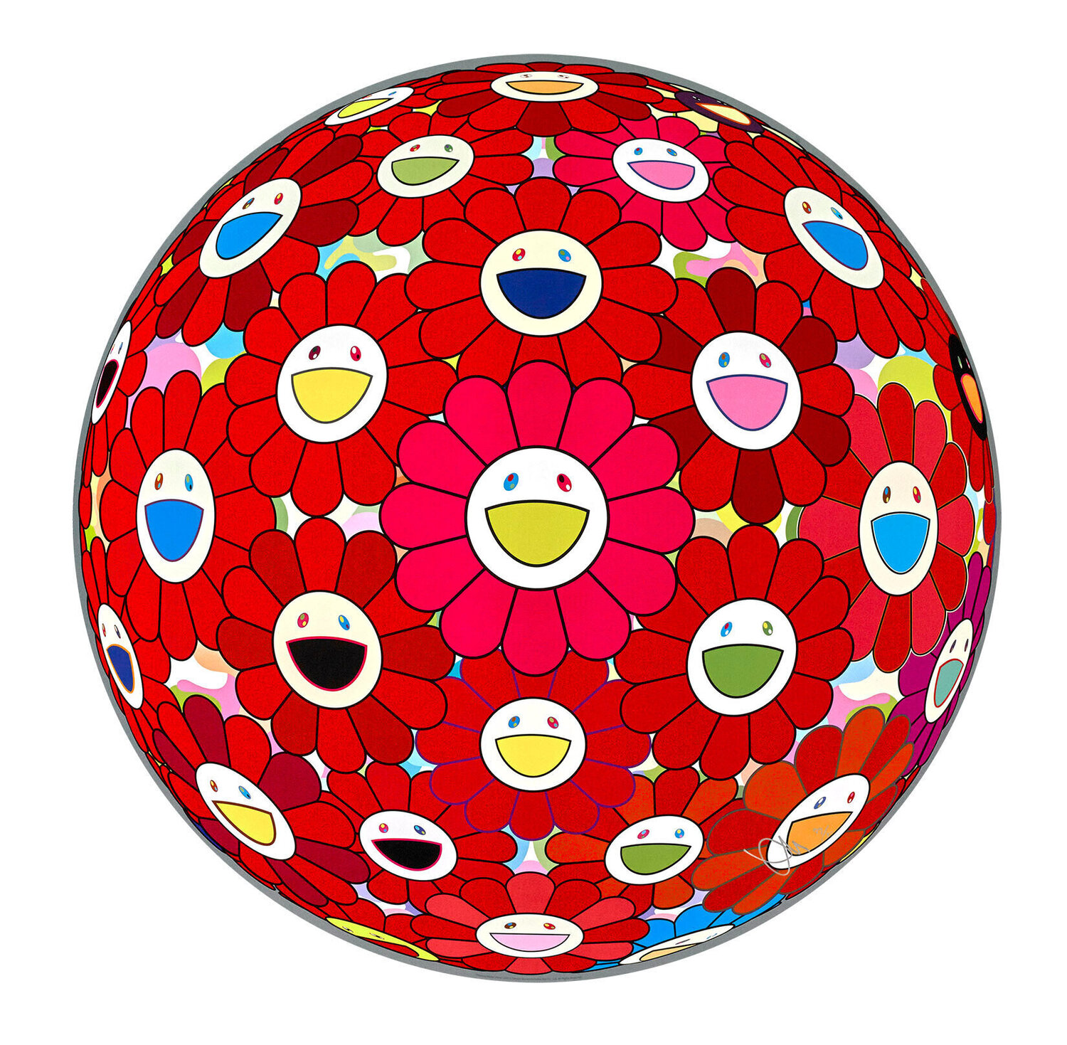 Thinking Matter (Red) Takashi Murakami