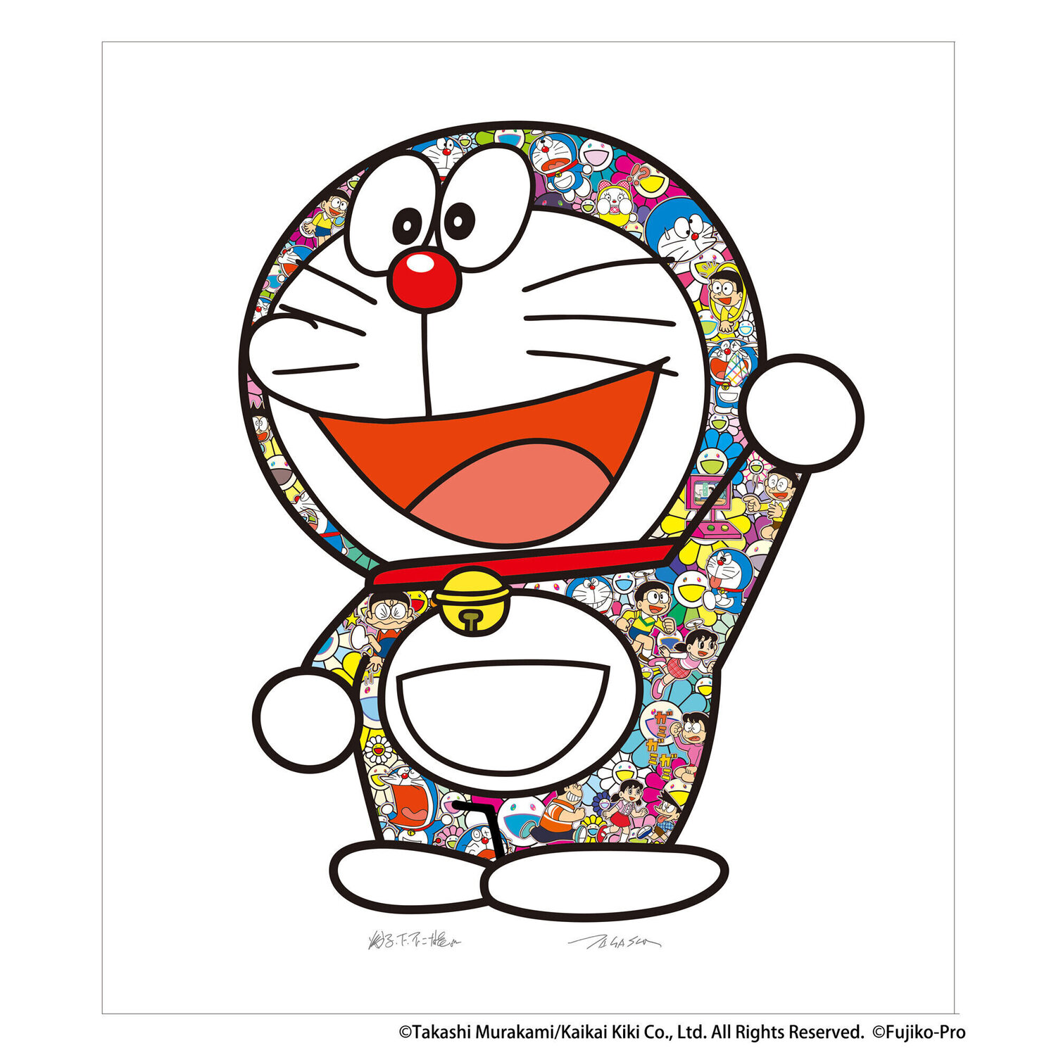 Doraemon: Here We Go!  (ED 300) Takashi Murakami