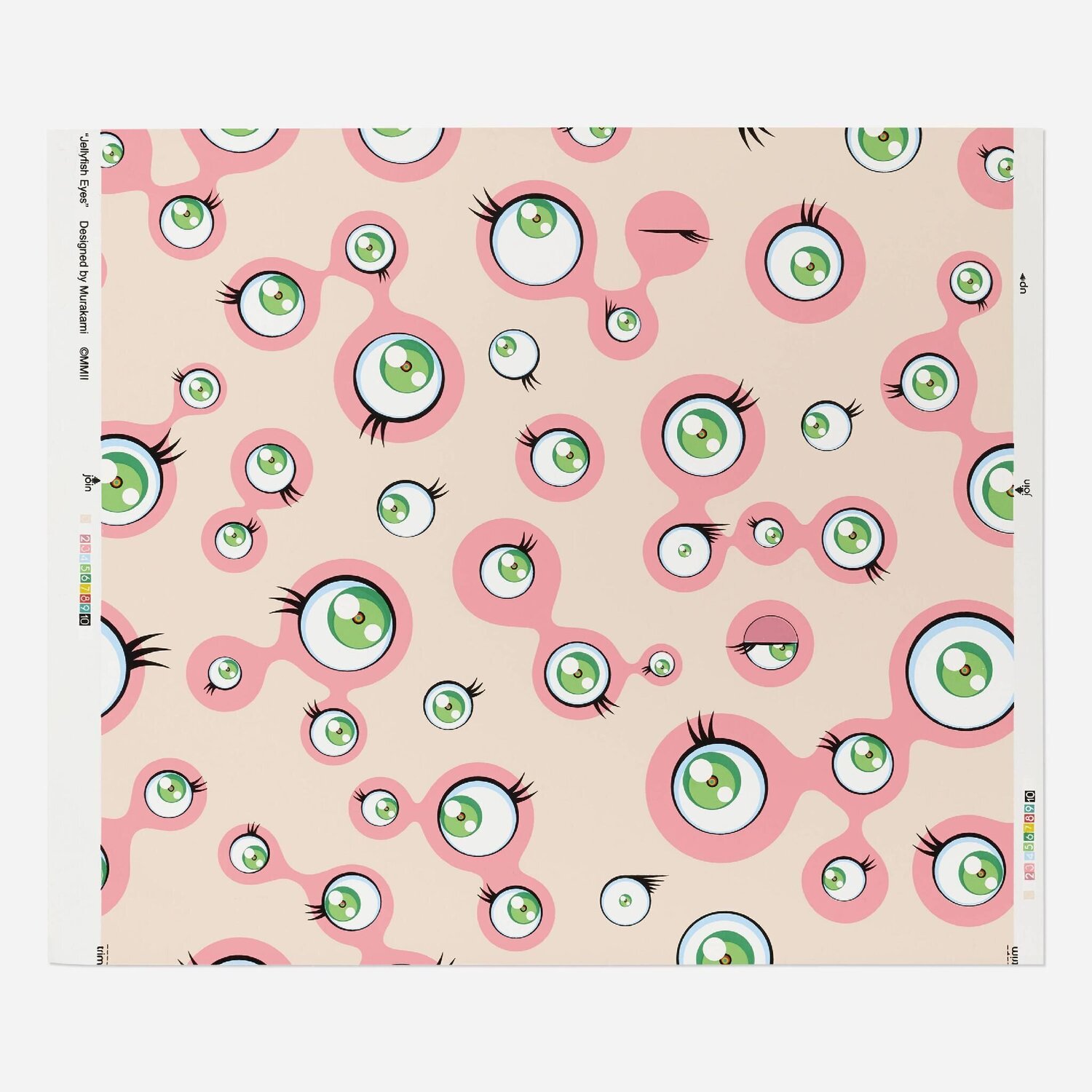 Jellyfish Eyes wallpaper Takashi Murakami