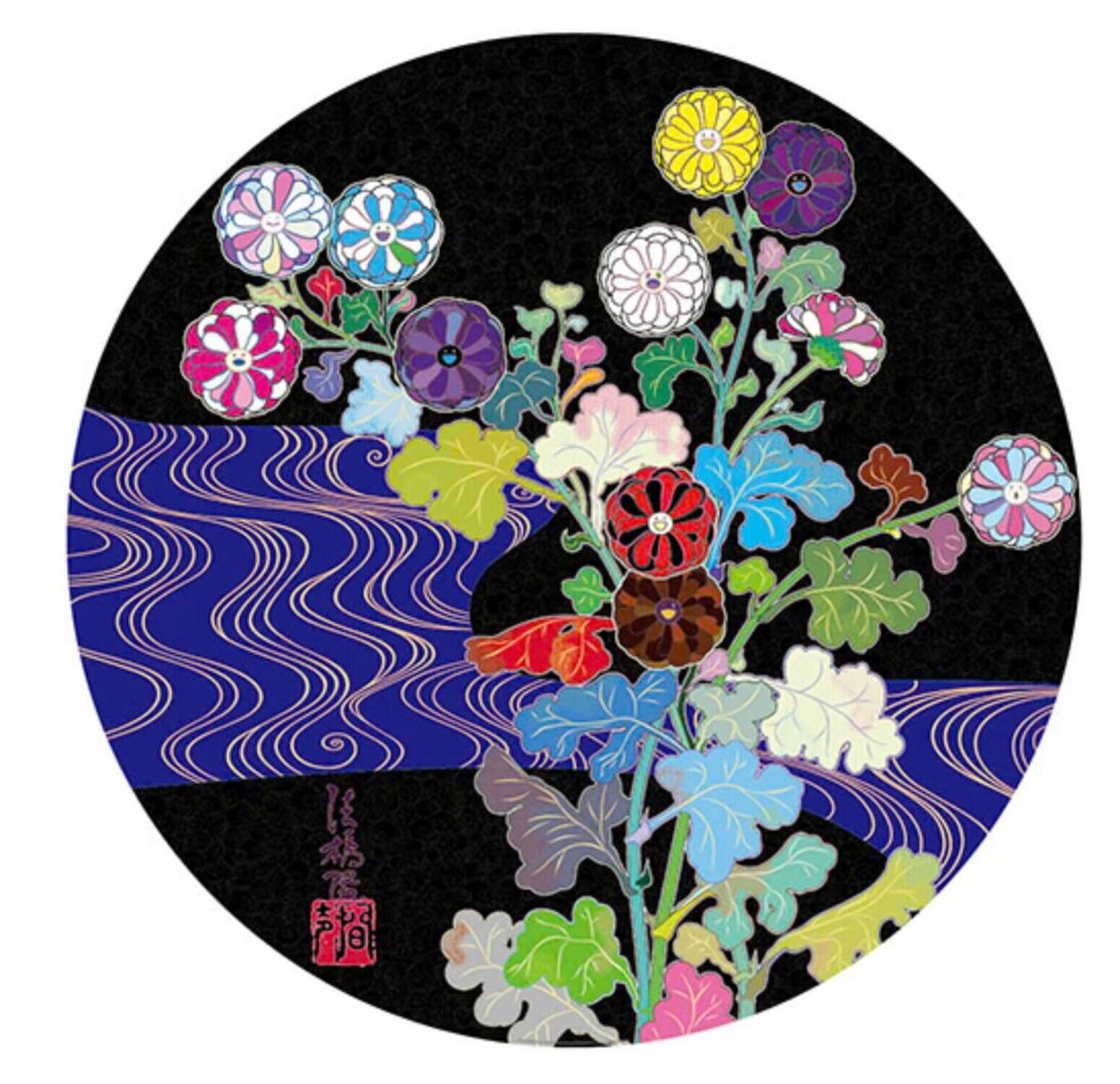  Korin: Azure River Takashi Murakami