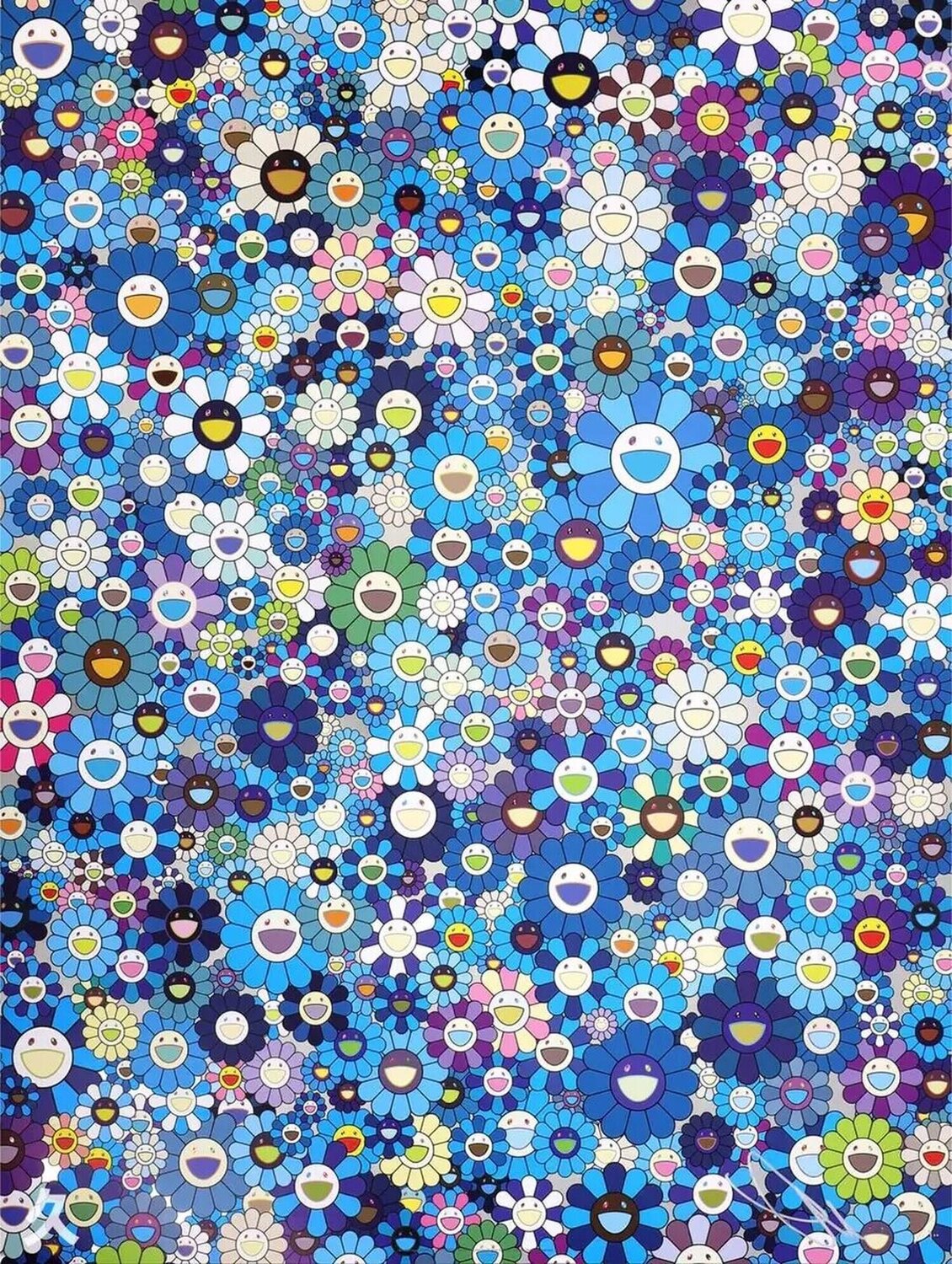 An Homage to IKB 1957 A Takashi Murakami Druck zu verkaufen