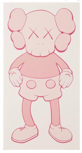 99 Companion (Pink) van KAWS, Afdruk te koop op Singulart
