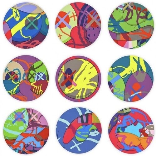 The News (portfolio of nine works) di KAWS, Stampa in vendita su Singulart