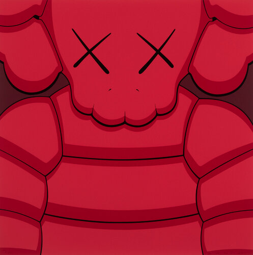 What Party (Red) di KAWS, Stampa in vendita su Singulart