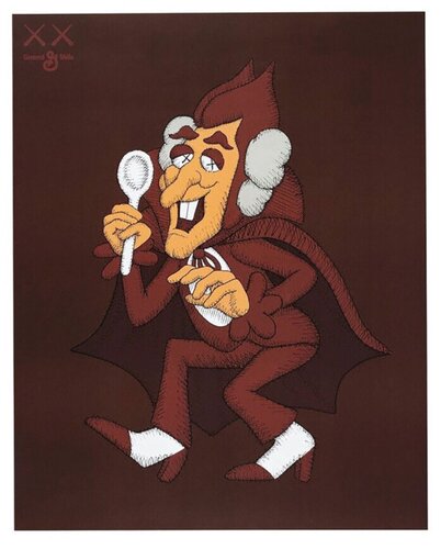 Count Chocula poster von KAWS, Druck kaufen auf Singulart