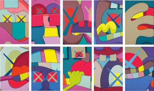 Ups and Downs von KAWS, Druck kaufen auf Singulart