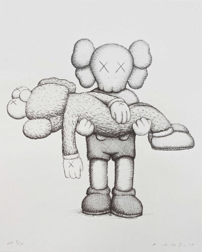 Gone van KAWS, Afdruk te koop op Singulart