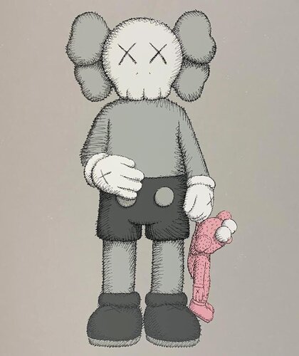 SHARE       Ed. 413/500 par KAWS, Peinture en vente sur Singulart