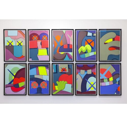 Ups and Downs di KAWS, Stampa in vendita su Singulart