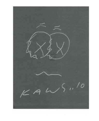 Untitled di KAWS, Opera su carta in vendita su Singulart