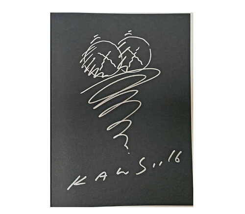 KAWS..16, Drawing/Signed/Dated, Exhibition Catalogue von KAWS, Werk auf Papier kaufen auf Singulart